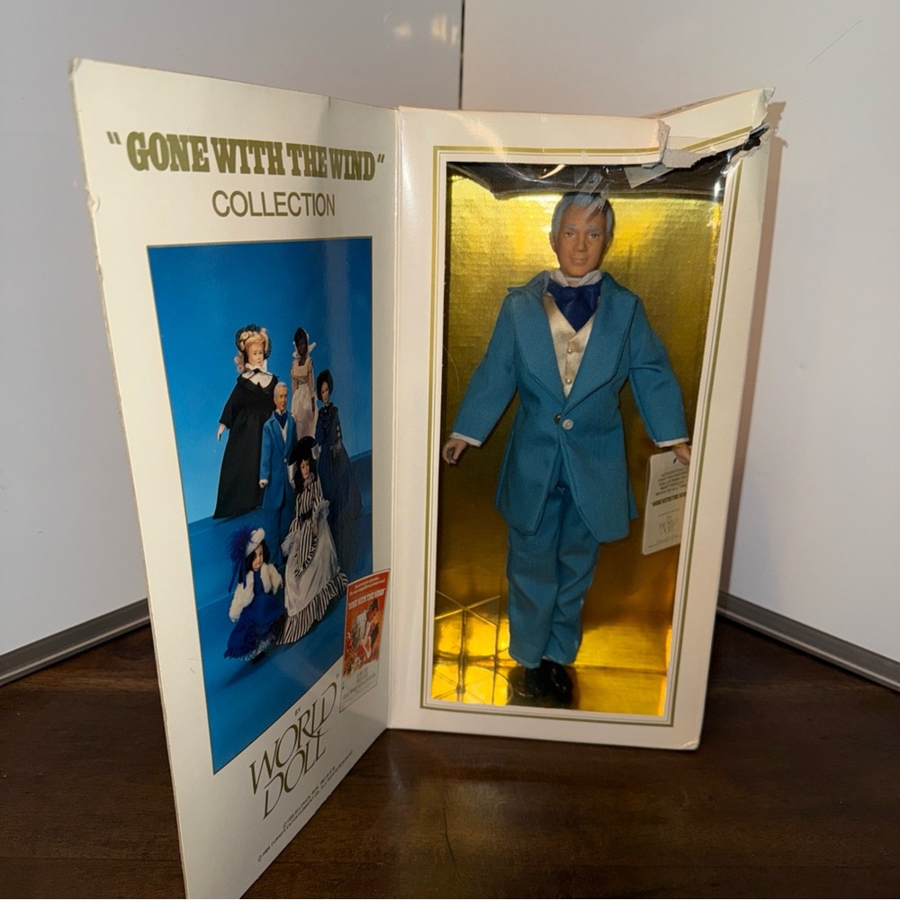 World Doll Gone With The Wind Mr. O’Hara 71251 Limited Edition Doll 1989 New